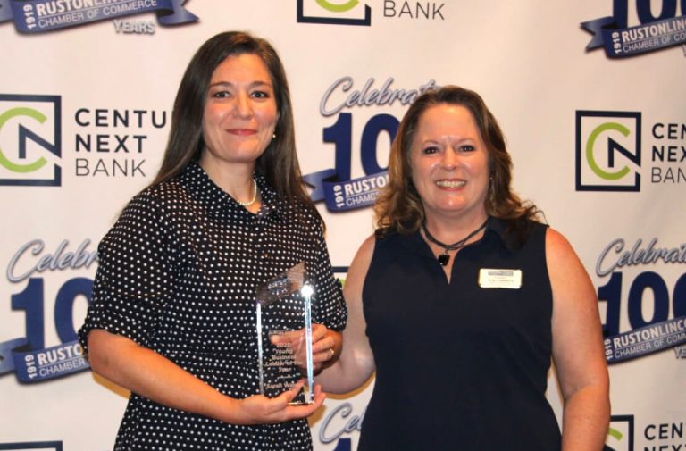 Sarah Warren Ruston-Lincoln Chamber of Commerce “Origin Bank Young Business Leader of the Year”